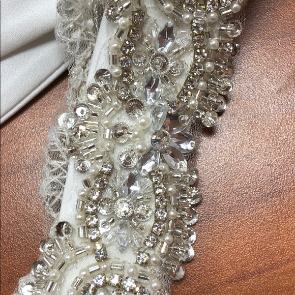 NWT SWAROVSKI BRIDAL BELT main image 5